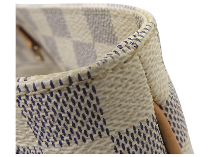Borsa Tote Cabas PM Damier Azur di Louis Vuitton - vista 5