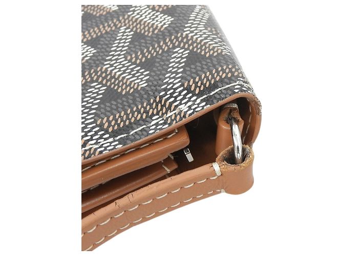 Borsa a Spalla Varenne di Goyard Marrone Nero - vista 6