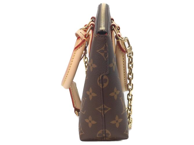 Louis Vuitton Monogram Lockit BB Handtasche Braun - Ansicht 2