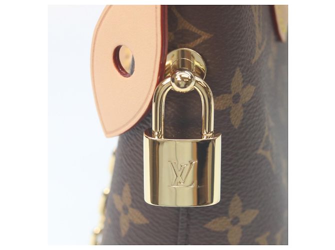Louis Vuitton Monogram Lockit BB Handtasche Braun - Ansicht 6