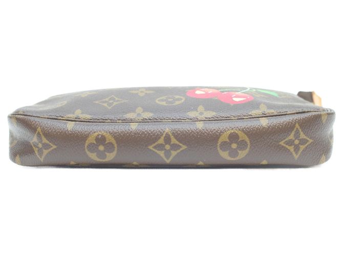 Louis Vuitton Monogram Cherry Handtasche Braun Rot - Ansicht 5