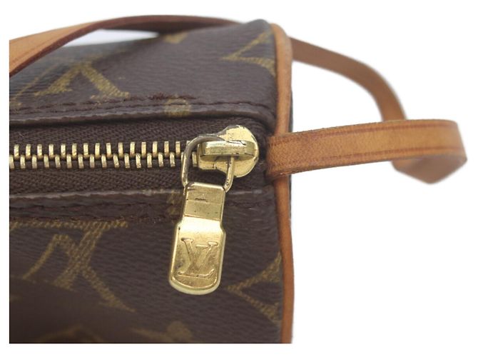 Borsa Louis Vuitton Monogram Papillon 30 Marrone - vista 11