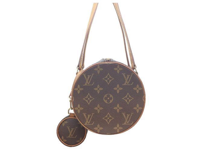 Borsa Louis Vuitton Monogram Papillon 30 Marrone - vista 2