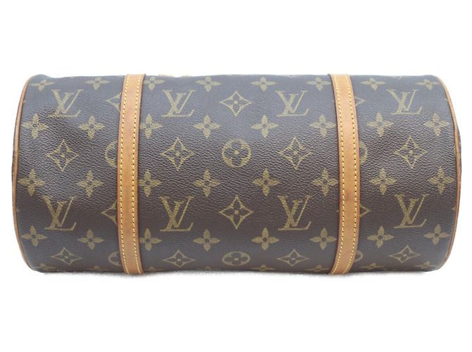 Borsa Louis Vuitton Monogram Papillon 30 Marrone - vista 5