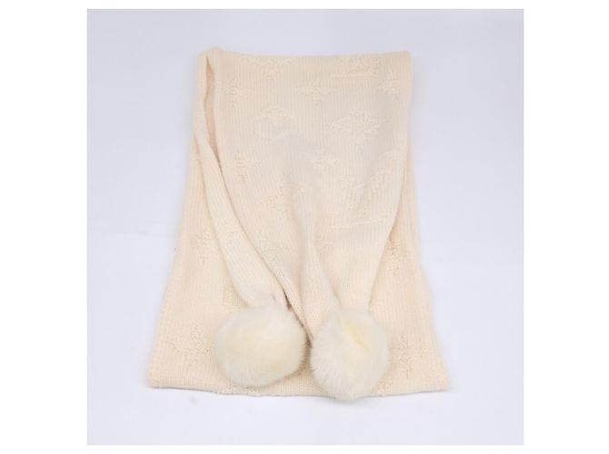 Monogram Cashmere Strickmütze von Louis Vuitton Roh - Ansicht 6