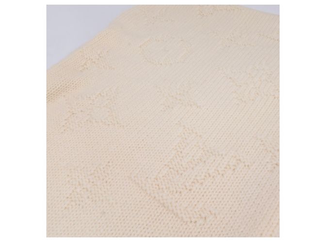 Monogram Cashmere Strickmütze von Louis Vuitton Roh - Ansicht 9