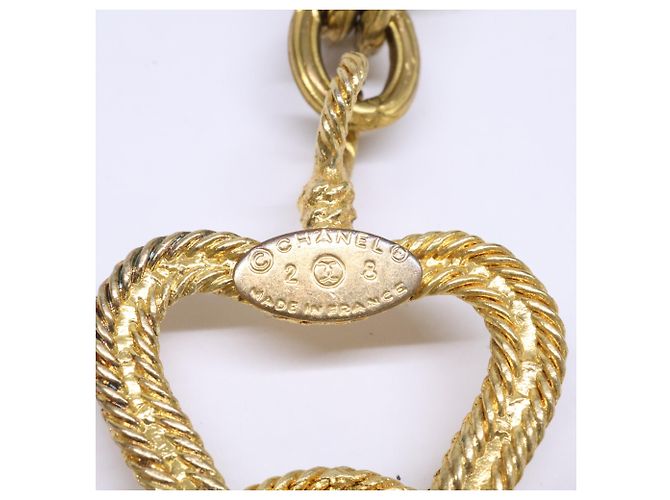 Timeless Collana Vintage Coco Mark Quadrifoglio CHANEL D'oro - vista 8
