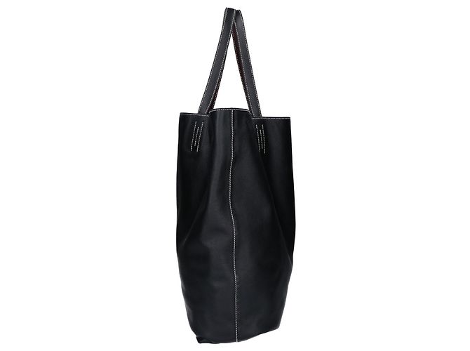 Hermès HERMES Double Sens 38 Maxi Swift Wendetasche Schwarz Bordeaux - Ansicht 2