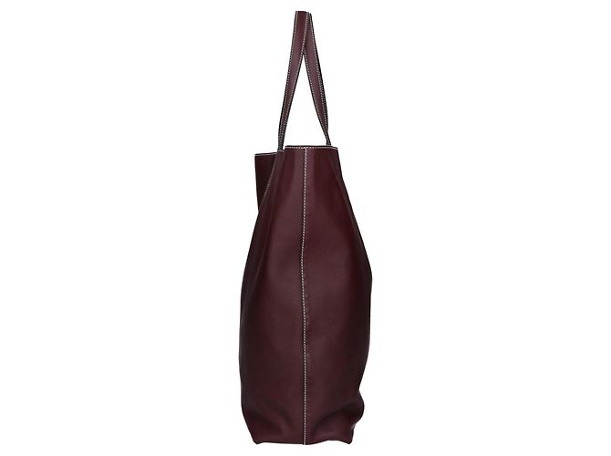 Hermès HERMES Double Sens 38 Maxi Swift Wendetasche Schwarz Bordeaux - Ansicht 6