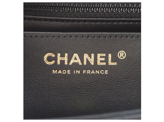 Timeless Borsa a Spalla Mini Matelassé in Pelle di Agnello Chanel Nero - vista 12