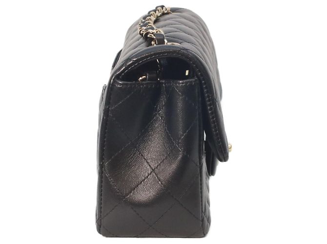 Timeless Borsa a Spalla Mini Matelassé in Pelle di Agnello Chanel Nero - vista 4