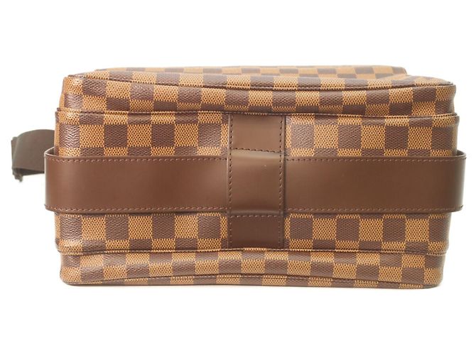 Borsa a Spalla Damier Naviglio Louis Vuitton Marrone - vista 5