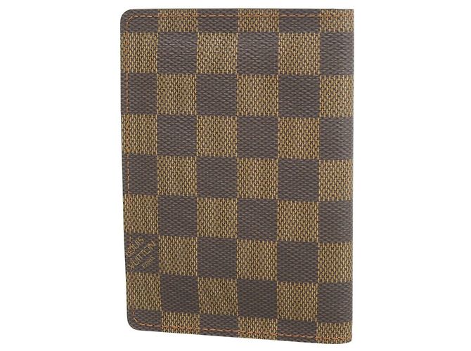 Funda para pasaporte de lona Damier Louis Vuitton Damier ebene - vista 2
