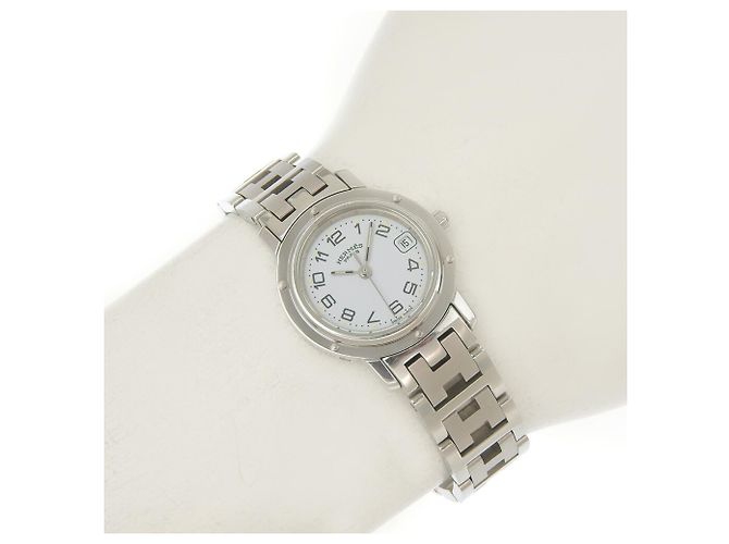 Hermès Damenarmbanduhr Hermes Clipper Date CL4 210 - Ansicht 7