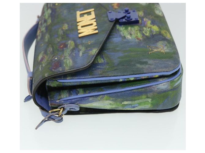 Pochette Metis Edición Limitada Jeff Koons Impresión Monet en Lona Louis Vuitton - vista 4