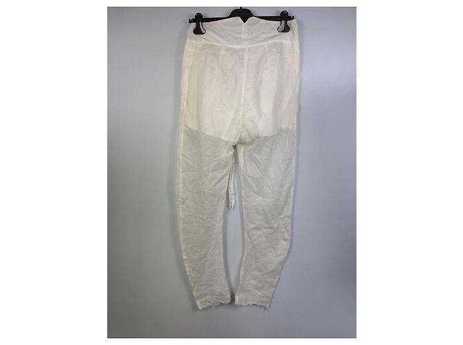Autre Marque Pantalones de algodón blanco Ria Dunn Lost & Found - vista 3