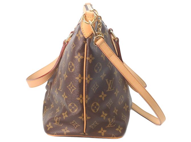 Borsa Tote Palermo PM Monogram Louis Vuitton Marrone - vista 4