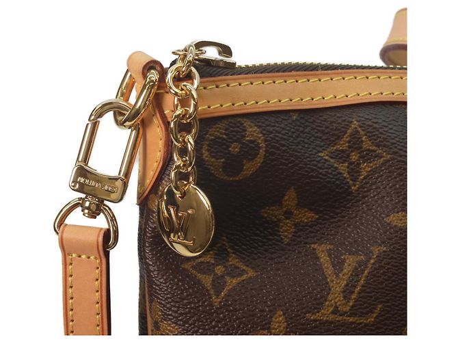 Borsa Tote Palermo PM Monogram Louis Vuitton Marrone - vista 7