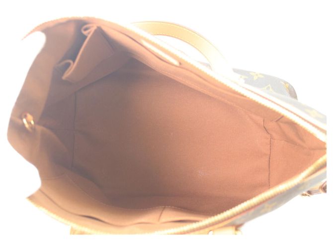 Borsa Tote Palermo PM Monogram Louis Vuitton Marrone - vista 9