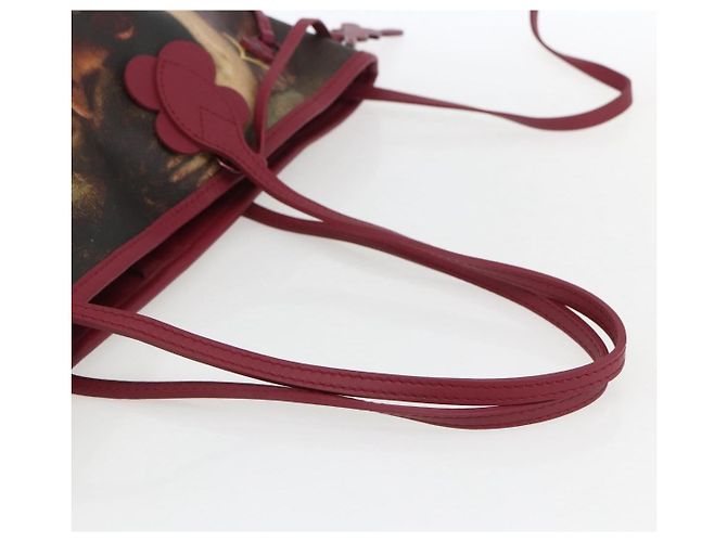 Louis Vuitton Neverfull NM Tote Limited Edition Jeff Koons Titian Print Canvas MM Mehrfarben - Ansicht 7
