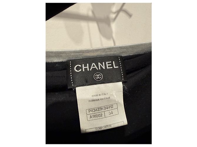 Sweat Chanel Argenté Taille 34 - vue 3