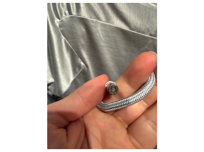 Sweat Chanel Argenté Taille 34 - vue 4