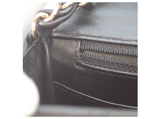 Chanel Black Lambskin Mini Matelassé Shoulder Bag - view 11