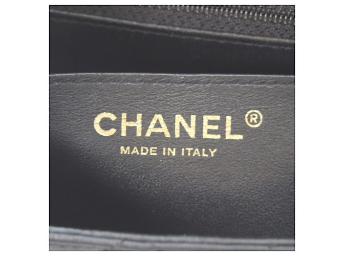 Chanel Black Lambskin Mini Matelassé Shoulder Bag - view 12