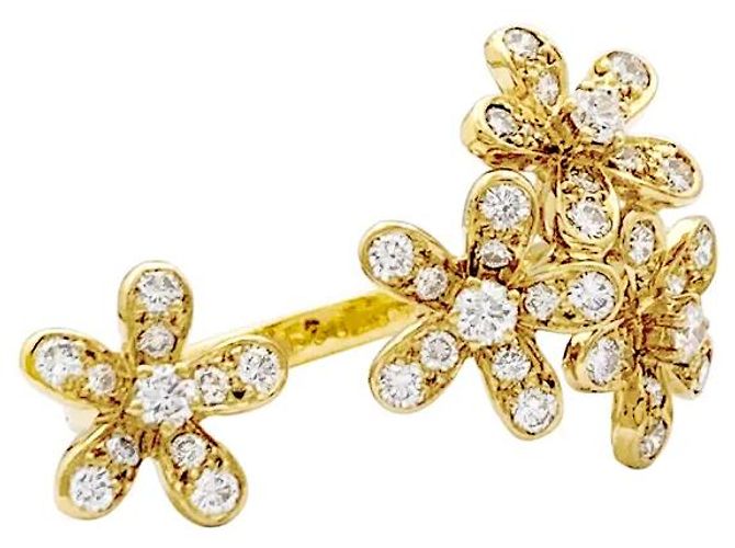 Anello Van Cleef & Arpels, 'Socrate', oro giallo e diamanti. - vista 3