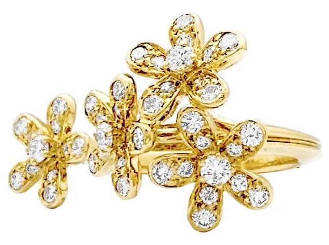 Anello Van Cleef & Arpels, 'Socrate', oro giallo e diamanti. - vista 4