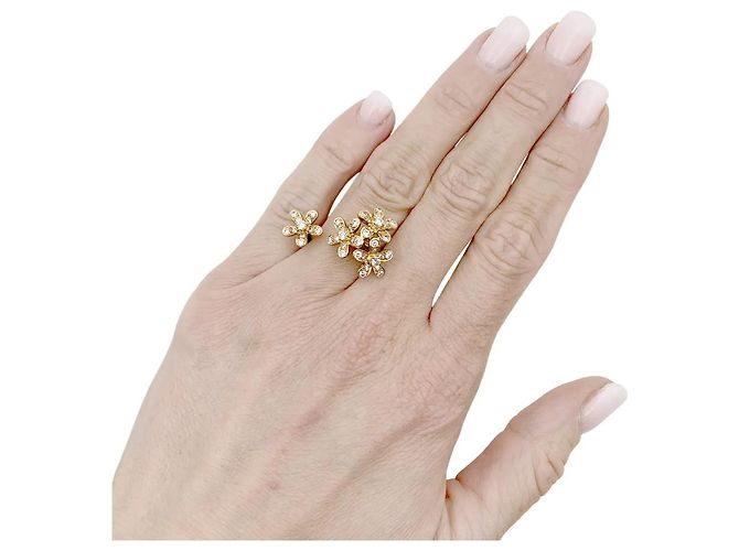 Anello Van Cleef & Arpels, 'Socrate', oro giallo e diamanti. - vista 6