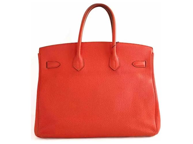 Hermès Rote Birkin Handtasche - Ansicht 4