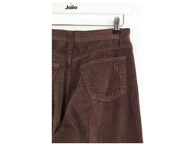 Alexandra Golovanoff Pantalones marrones Castaño - vista 4