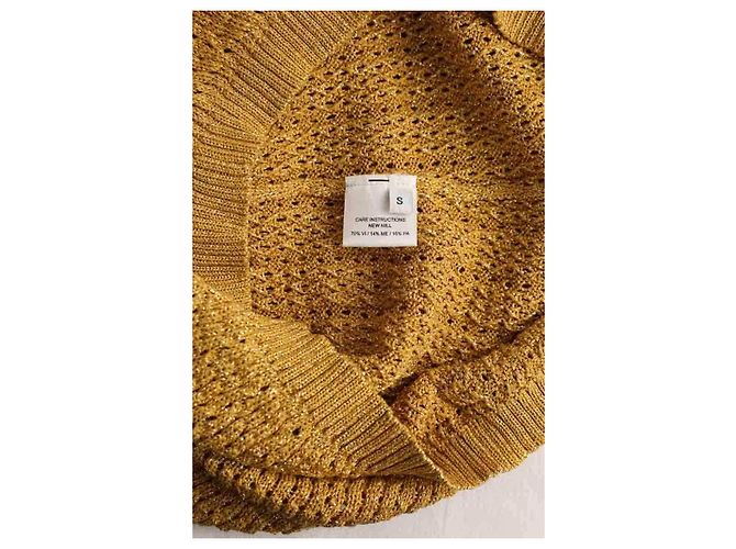 Alexandra Golovanoff Goldenes Kleid - Ansicht 6
