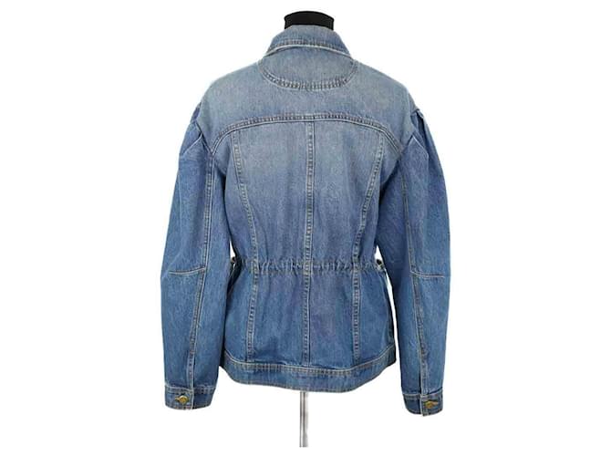 Ulla Johnson Blaue Jacke - Ansicht 4