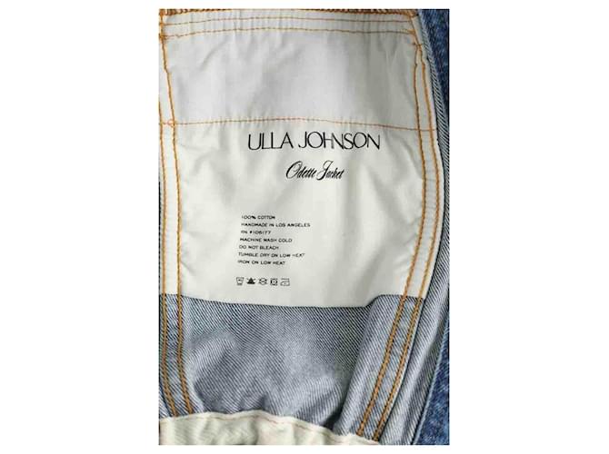 Ulla Johnson Blaue Jacke - Ansicht 6