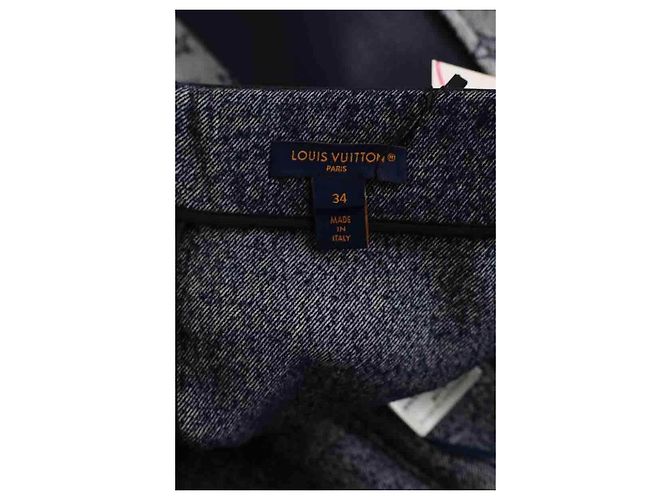 Louis Vuitton Grauer Minirock - Ansicht 4