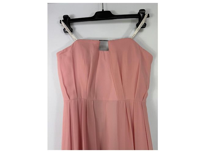 Halston Heritage rosa trägerloser Jumpsuit Pink - Ansicht 4