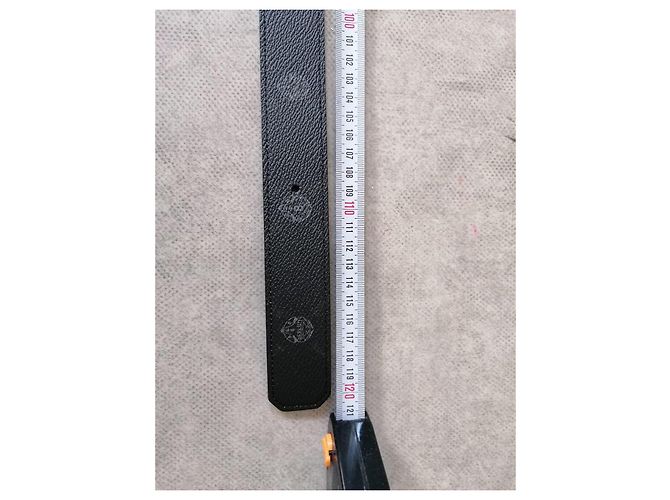 Berluti Black Leather Belt - view 11