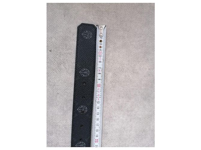 Berluti Black Leather Belt - view 12