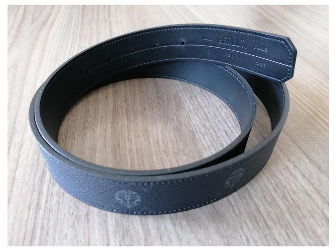 Berluti Black Leather Belt - view 2