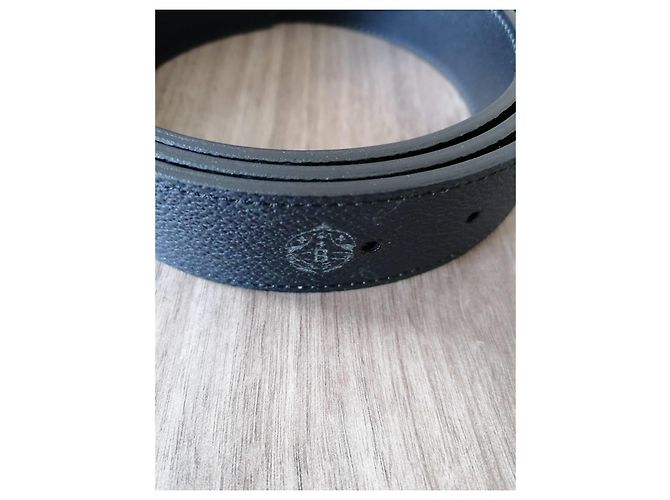 Berluti Black Leather Belt - view 4