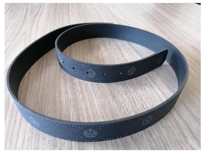 Berluti Black Leather Belt - view 8