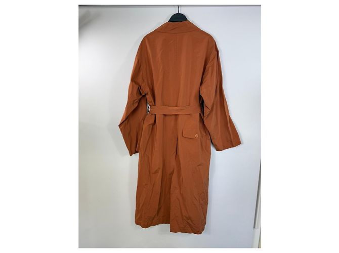Abrigo Trench Dries Van Noten Castaño - vista 2