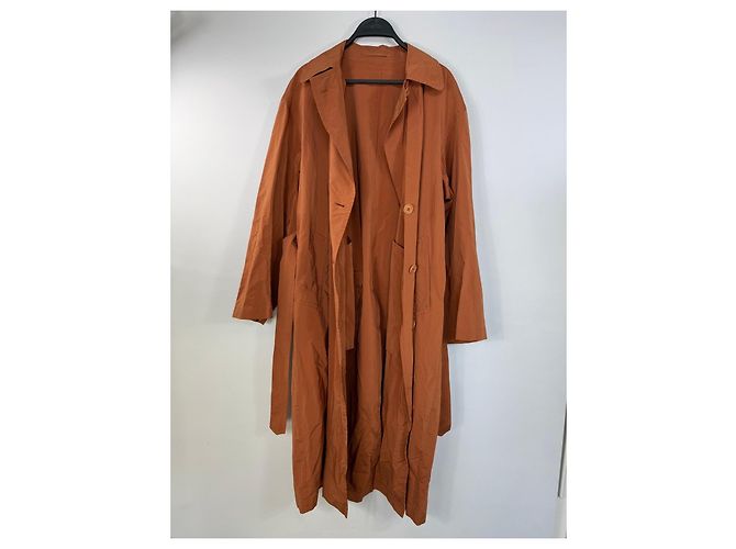 Abrigo Trench Dries Van Noten Castaño - vista 3