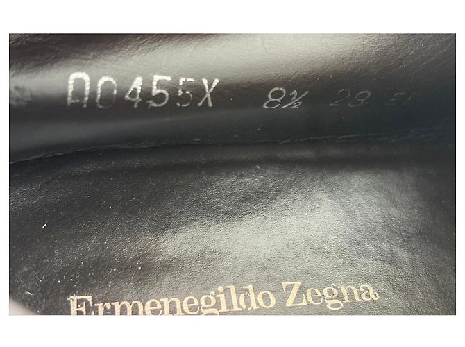 Mocassini in suede marrone Ermenegildo Zegna - vista 8