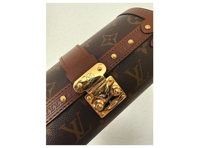 Borsa Trunk Papillon Monogram Louis Vuitton Marrone - vista 13