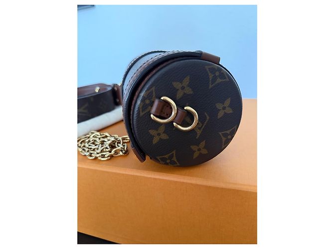 Borsa Trunk Papillon Monogram Louis Vuitton Marrone - vista 6