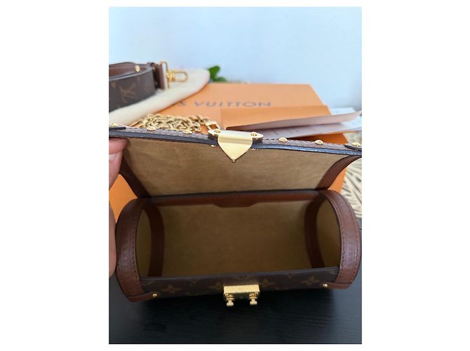 Borsa Trunk Papillon Monogram Louis Vuitton Marrone - vista 9