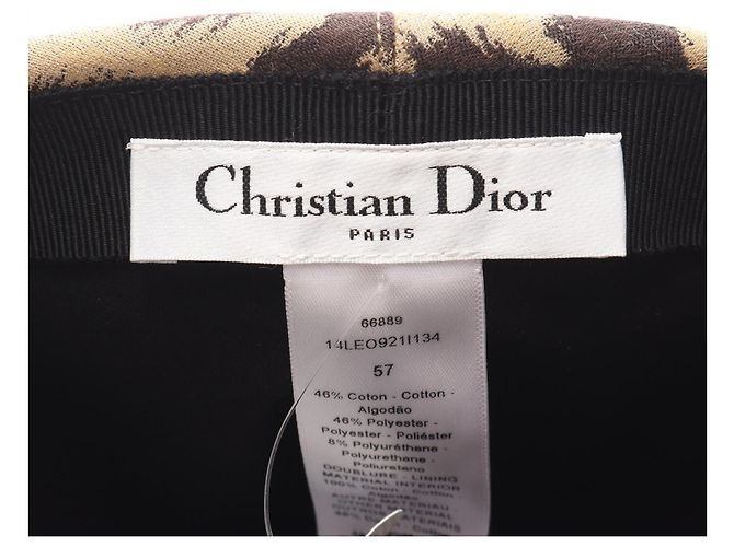 Boné de algodão Dior Marrom - vista 4
